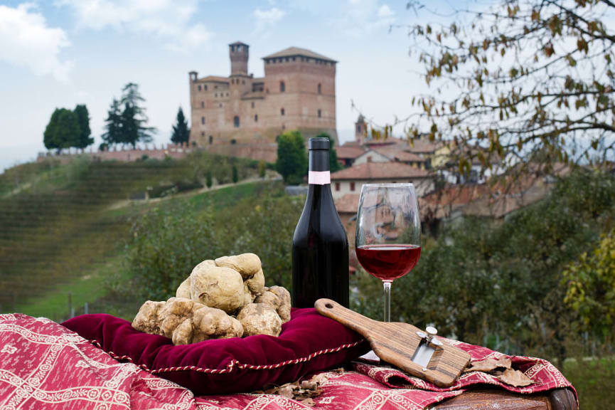 White truffles, Piedmont, Italy