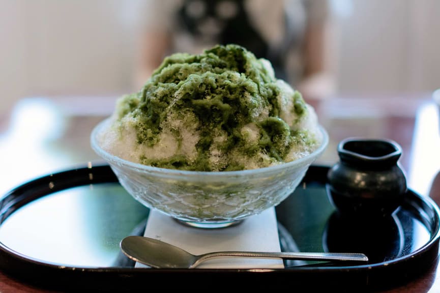 Kakigori in Tokyo, Japan