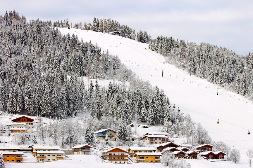 Flachau ski resort, Austria