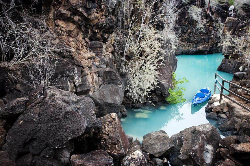 Kayaking Santa Cruz Island, Galapagos