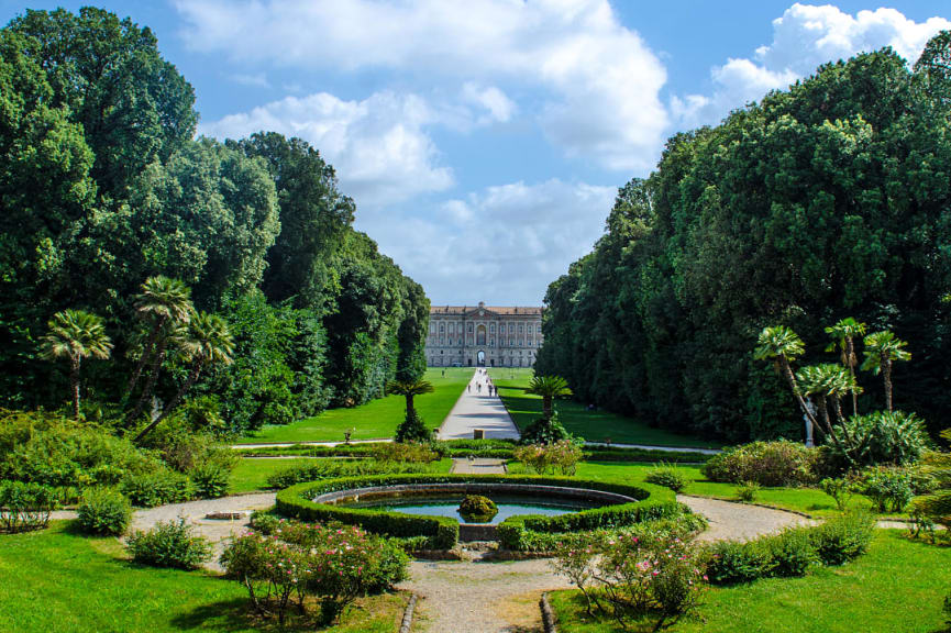 Gardens at the Royal Palace of Caserta