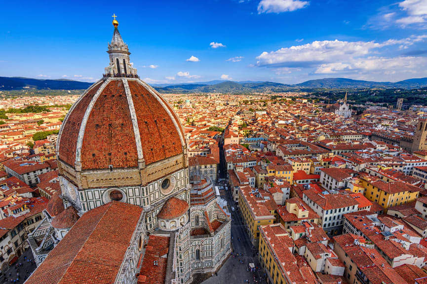 Cathedral of Santa Maria del Fiore in Florence, Italy