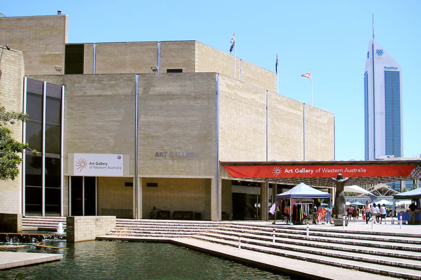 Art Gallery of Western Australia in Perth, Australia.