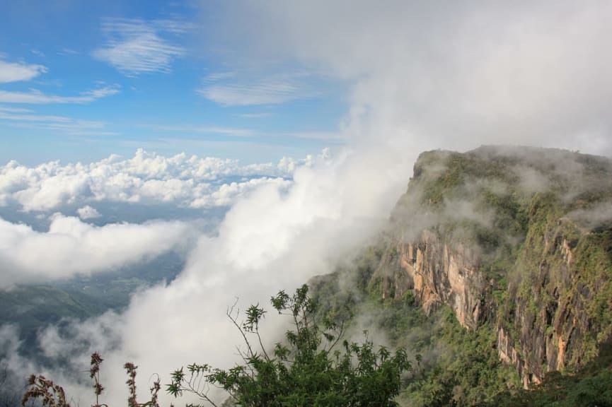 World's End at Horton Plains in Sri Lanka