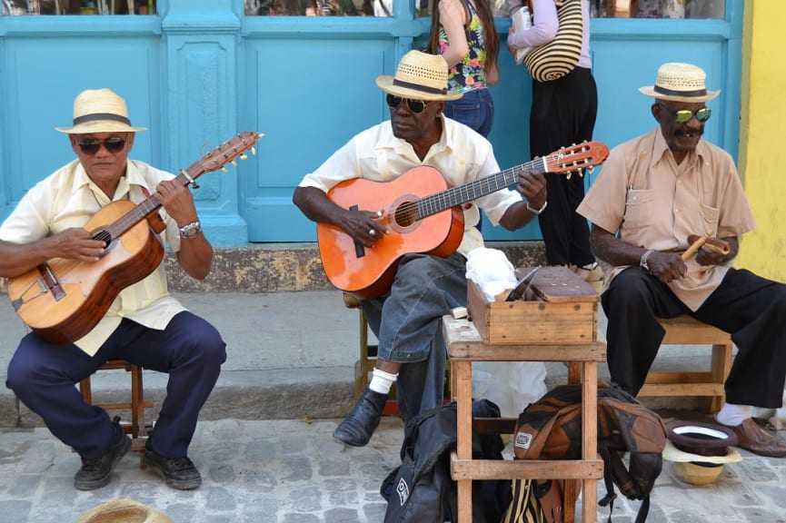 Cuban musician in Havana, Cuba