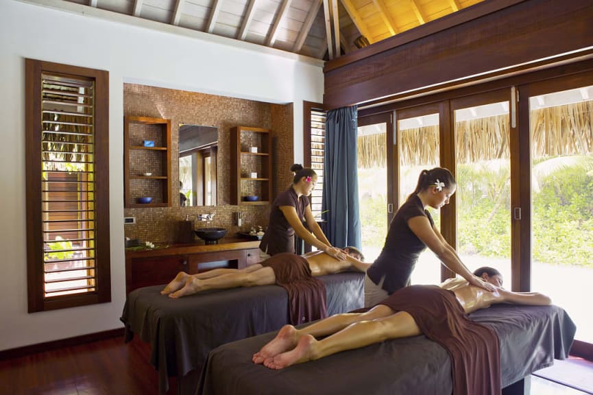 Massage spa services in Bora Bora, French Polynesia