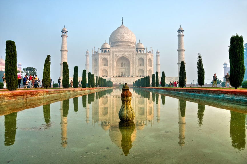 Taj Majal in Agra, India