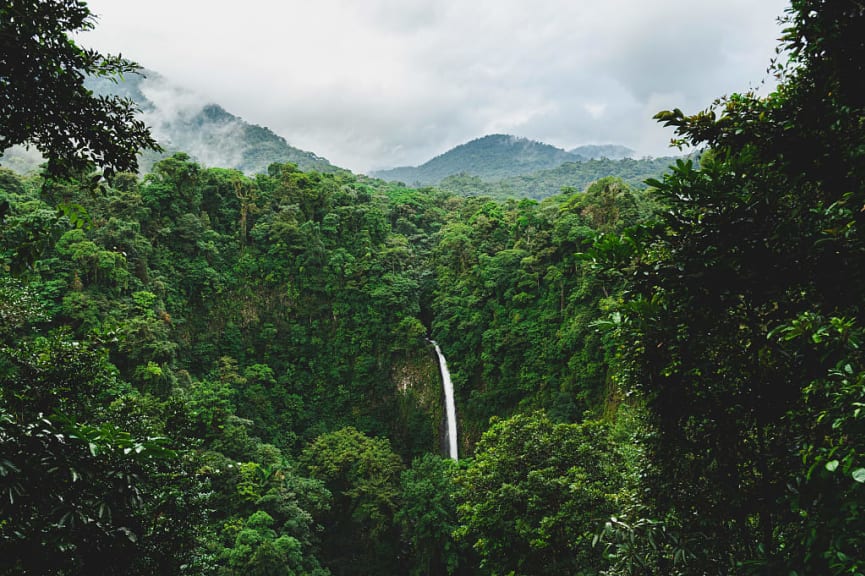 La Fortuna waterfall, Alajuela Province, Costa Rica