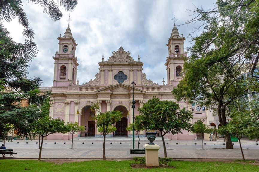 Cathedra of Salta in Argentina