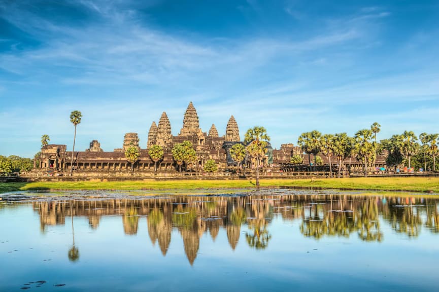 Angkor Wat in Siem Reap, Cambodia