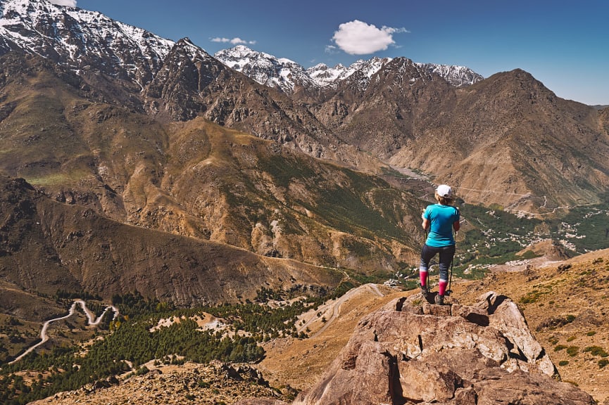 Imlil Valley in the Atlas Mountains, Morocco