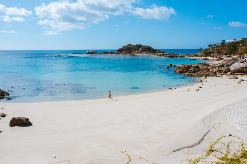 Sunset Beach on Lizard Island, Australia