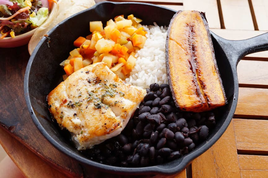 Traditional Costa Rican Casado