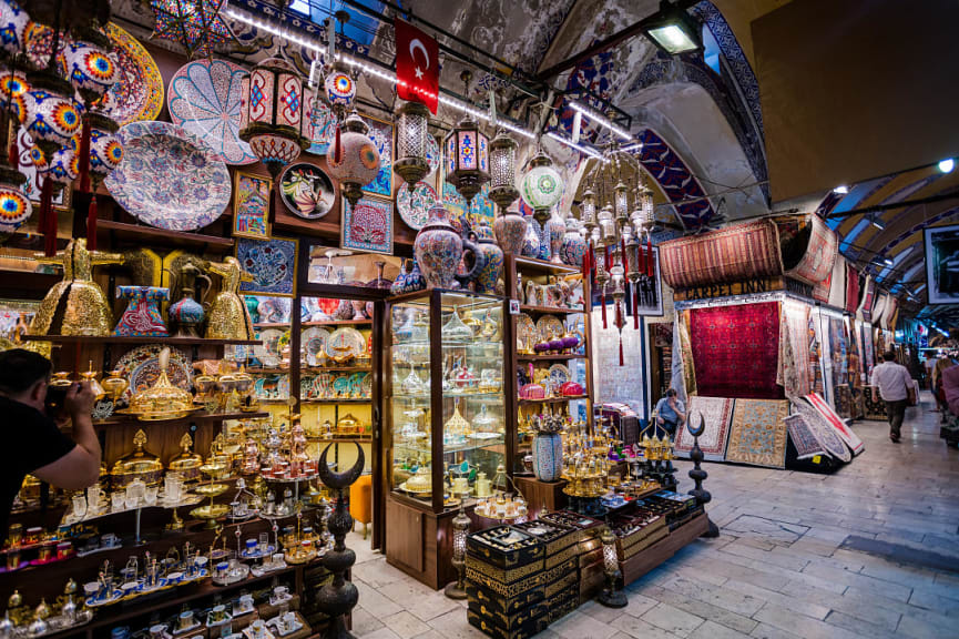 Grand Bazaar, Istanbul, Turkey