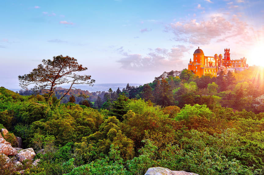 Peña Palace in Sintra, Portugal