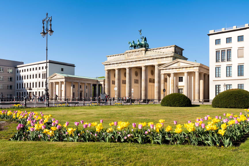 Brandenburg Gate in Berlin, Germany