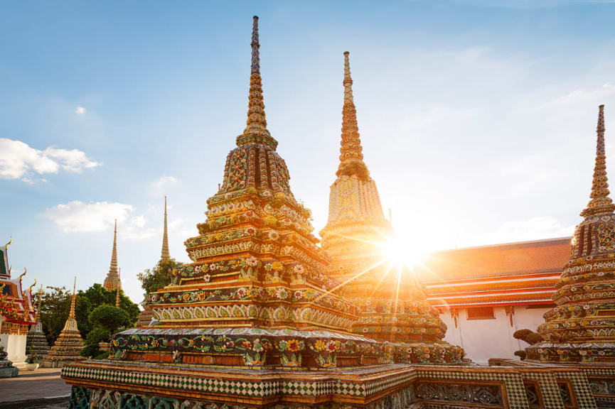 Wat Pho in Bangkok, Thailand