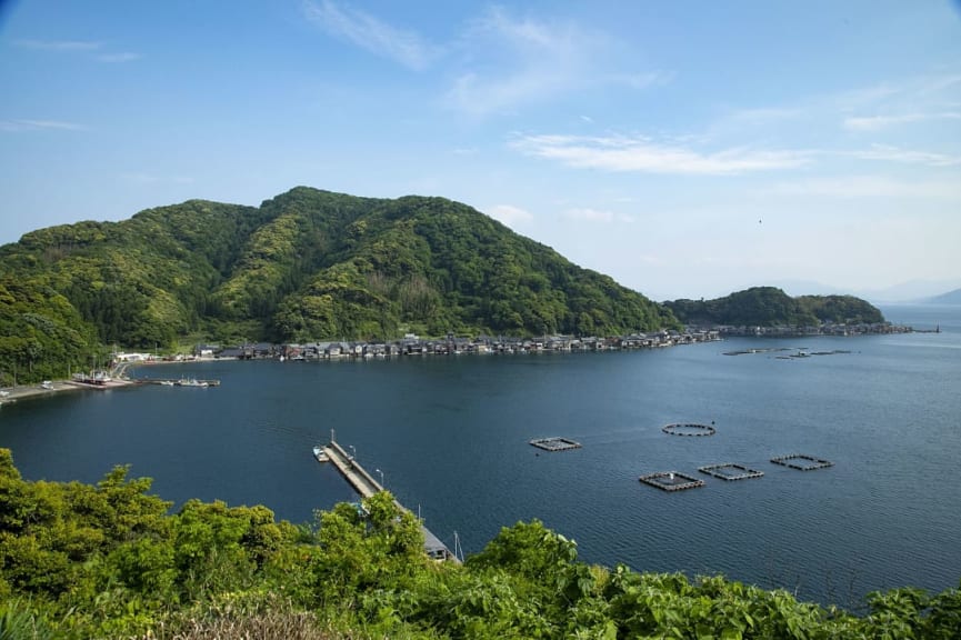  Ine, waterfront fishing village in Japan