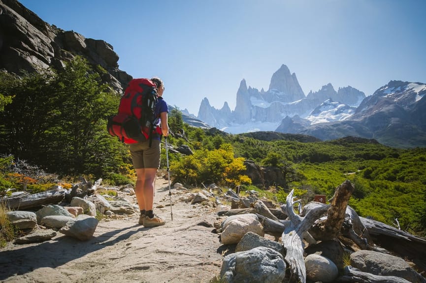 Hiking Los Glaciares National Park, Patagonia, Argentina