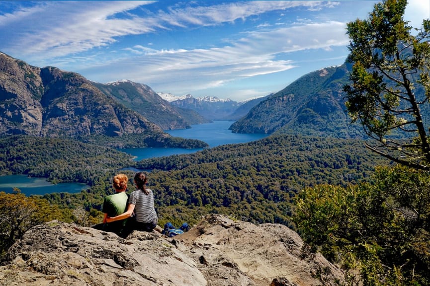 Couple in Bariloche, Argentina