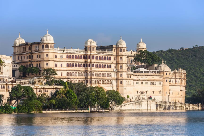 Udaipur City Palace, Rajasthan, India.