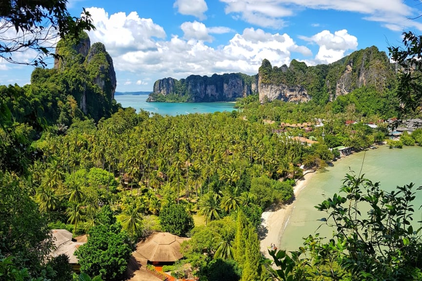 Railay View Point in Krabi, Thailand