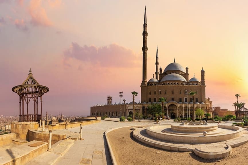 Citadel of Saladin in Cairo, Egypt