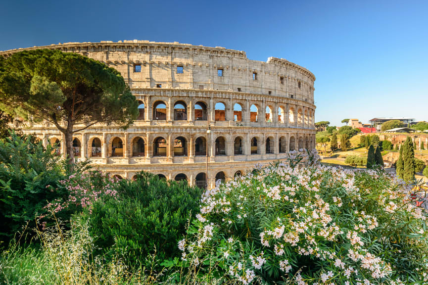 Colosseum in Rome, Italy