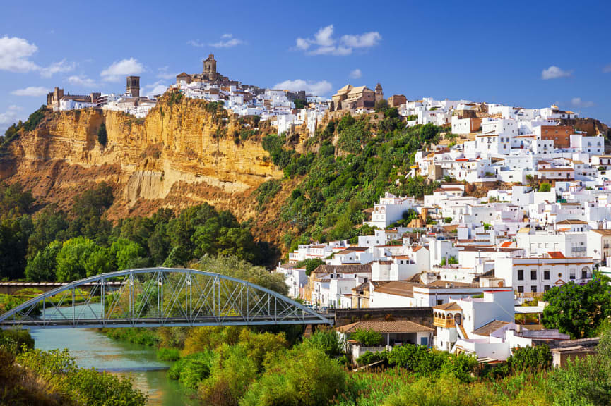 Arcos de la Frontera in the province of Cádiz, Andalusia, Spain