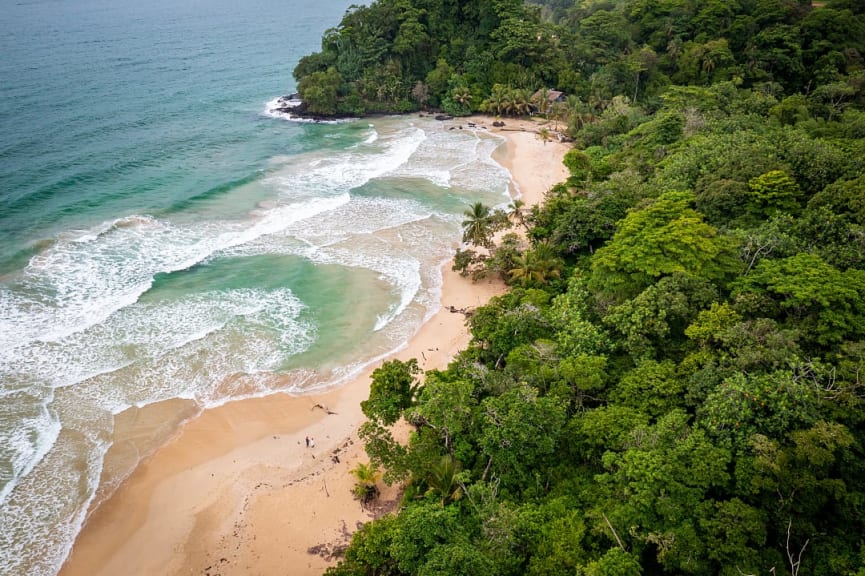 Red Frog Beach in Bocas del Toro, Panama