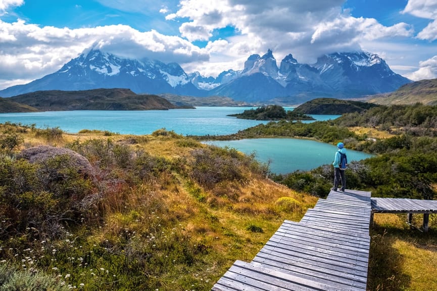 Torres del Paine in Chilean Patagonia