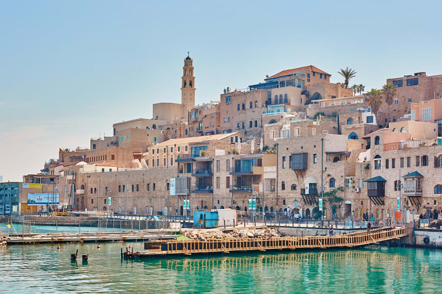 Jaffa Port in Israel