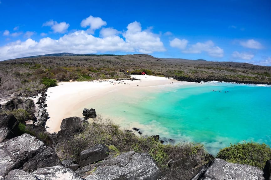 Puerto Chino Beach, San Cristobal in the Galapagos