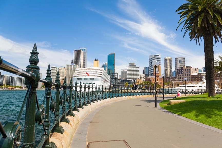 Business District in Sydney, Australia