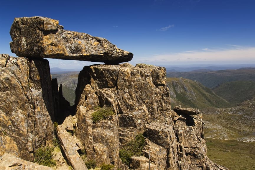 Mount Cradle in Cradle Mountain National Park, Tasmania, Australia