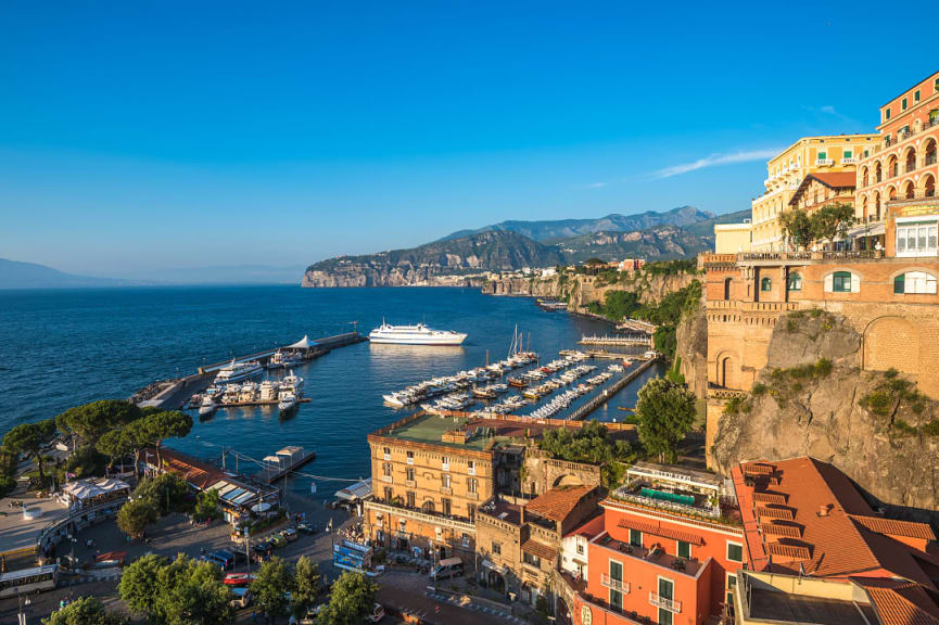 Marina Grande in Sorrento, Italy