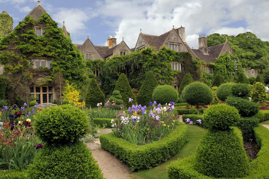 Cottages in the Cotswolds, England