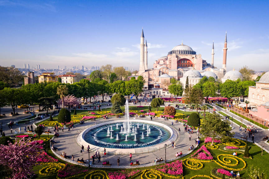 Hagia Sophia in Istanbul, Turkey