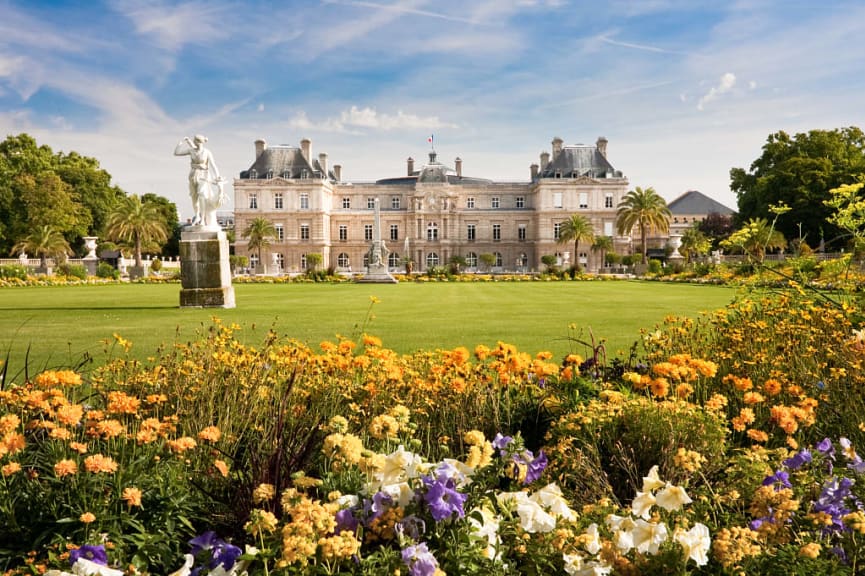 Luxembourg Palace in Paris, France