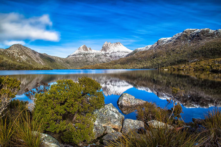 Cradle Mountains in Tasmania, Australia