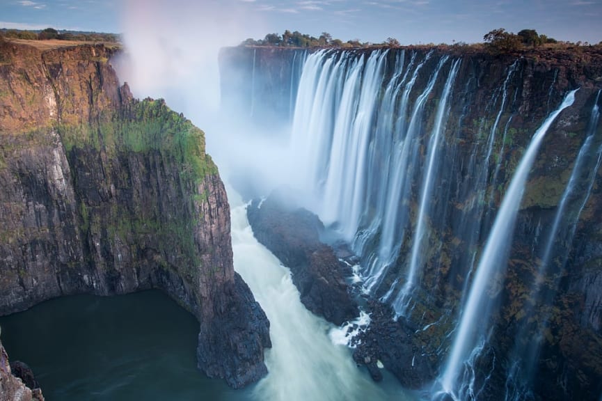 Victoria Falls in Zimbabwe