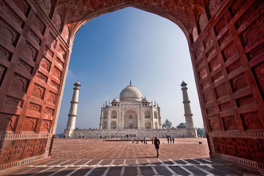 Taj Majal in Agra, India