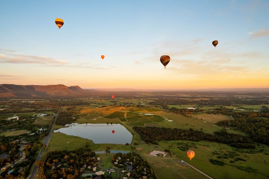 Hunter Valley in New South Wales, Australia