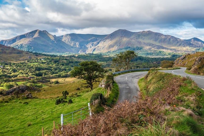 View of Kakha Mountain Range, Bear Peninsula, Ireland