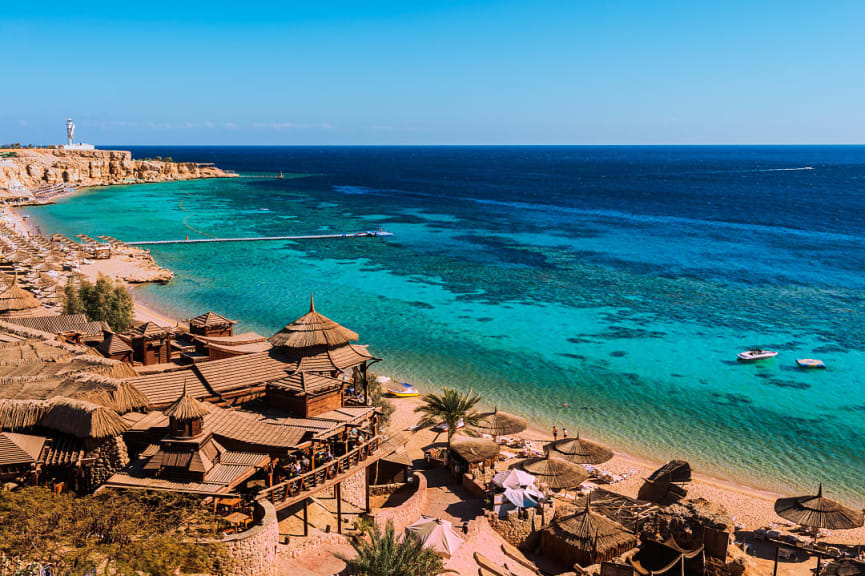 Farsha Beach in Sharm el Sheikh, Egypt