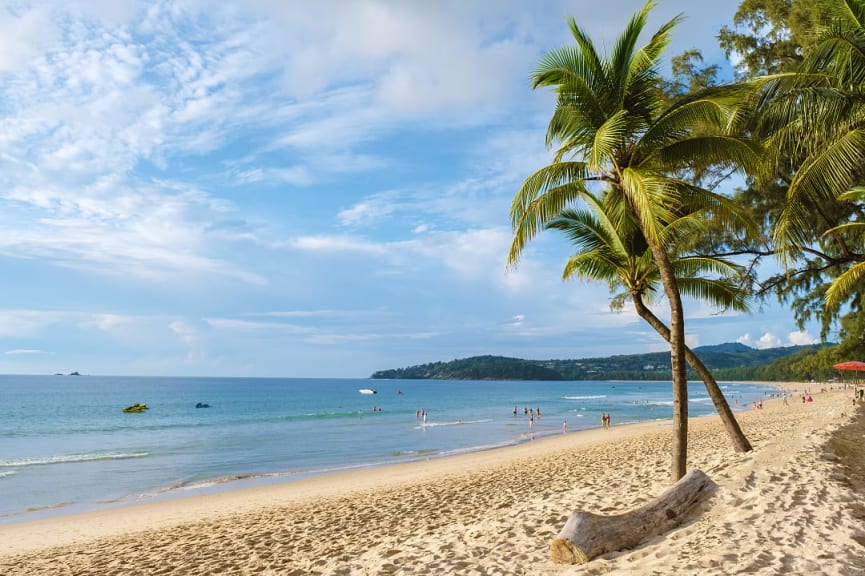 Bang Tao Beach on Phuket, Thailand