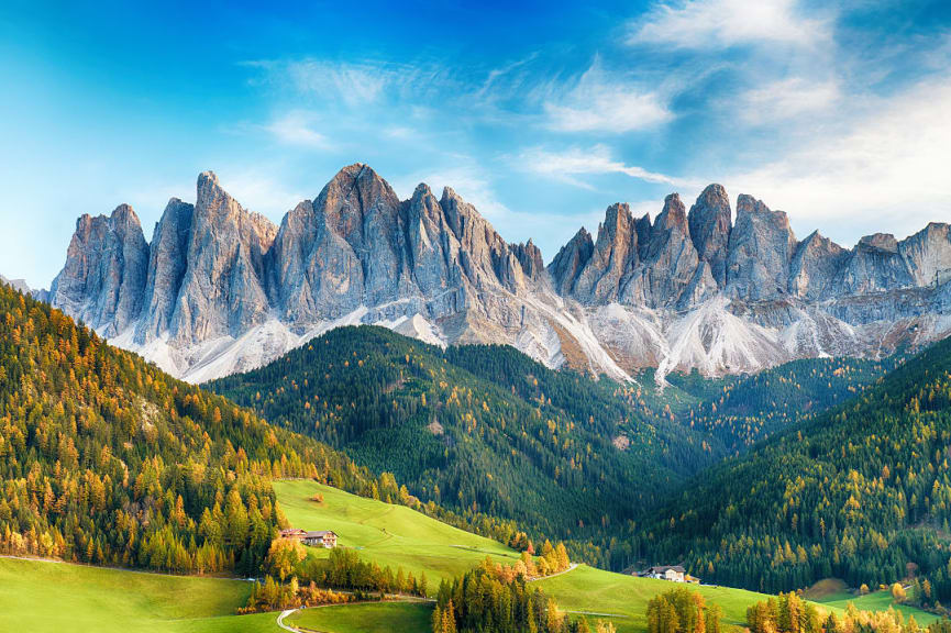 The Dolomites in Italy