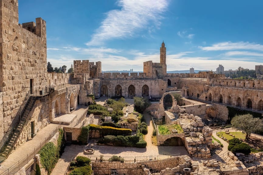 Tower of David in Jerusalem, Israel