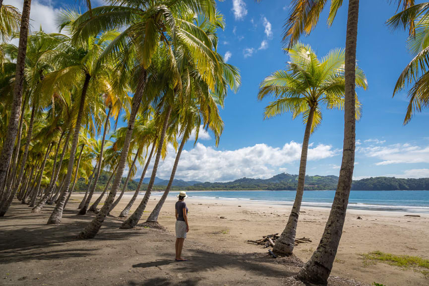 Playa Samara in Guanacaste, Costa Rica