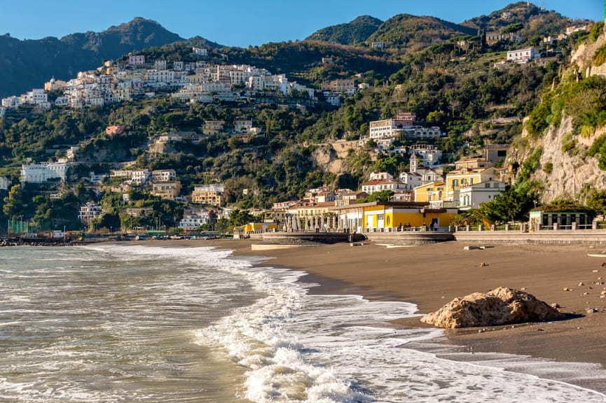 Vietri sul Mare on the Amalfi Coast, Italy